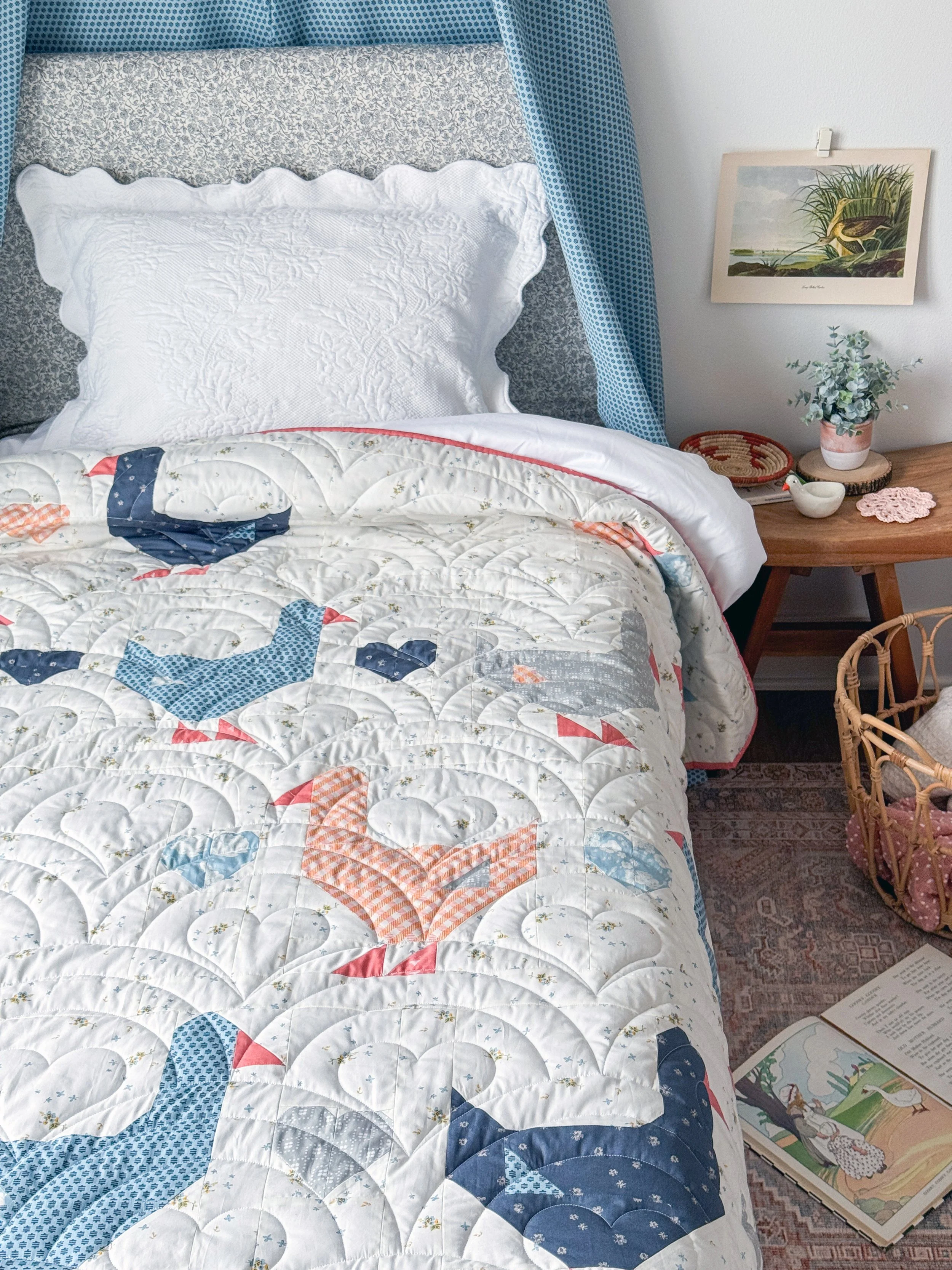 NOTCONVENTIONAL wool×quilt layered Twin Quilt — Blog — Sharon Holland Designs